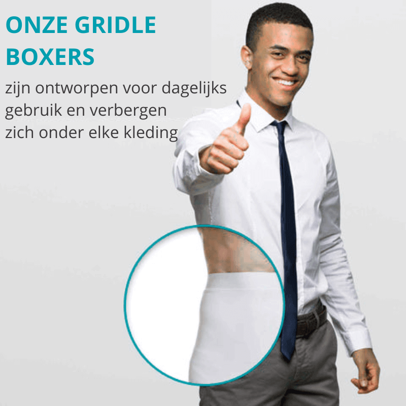 Heren Girdle Compressieboxershort | 1+1 GRATIS