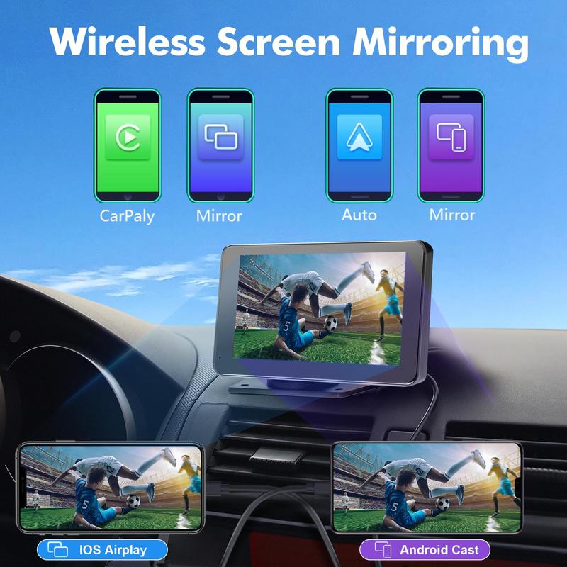 AutoLux™ Wireless CarPlay Display
