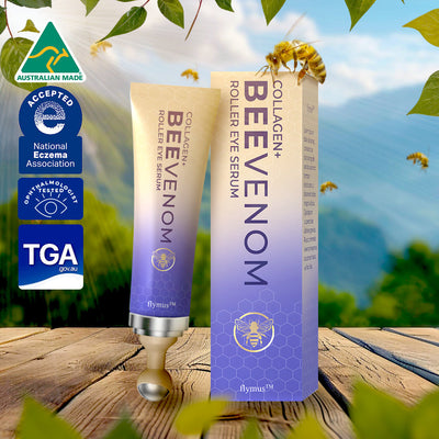 ✨ flysmus™ Collagen+ Bee Venom Roller Eye Cream 🇦🇺 Dermatologist Approved