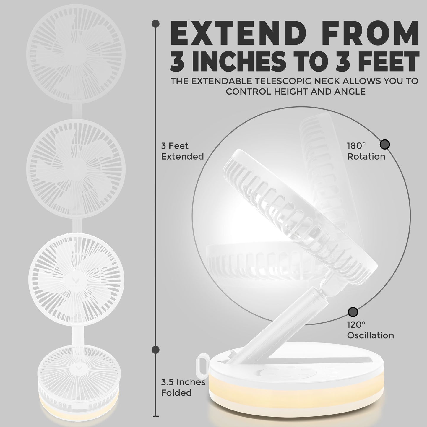 Luxe™ | AirPro Portable Fan