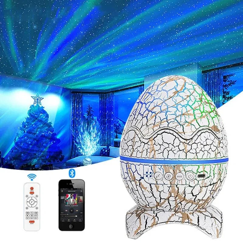 Dino EggShell Twinkle Night Projector™