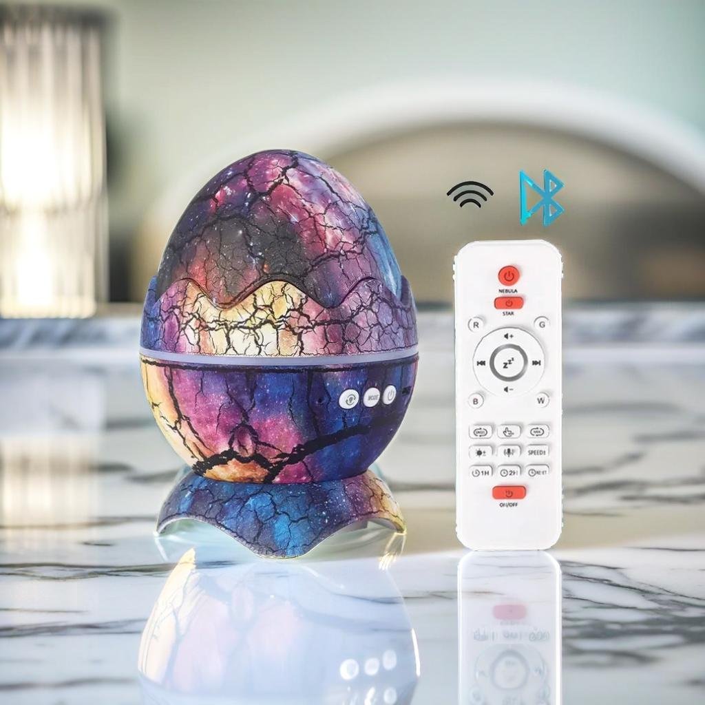 Dino EggShell Twinkle Night Projector™